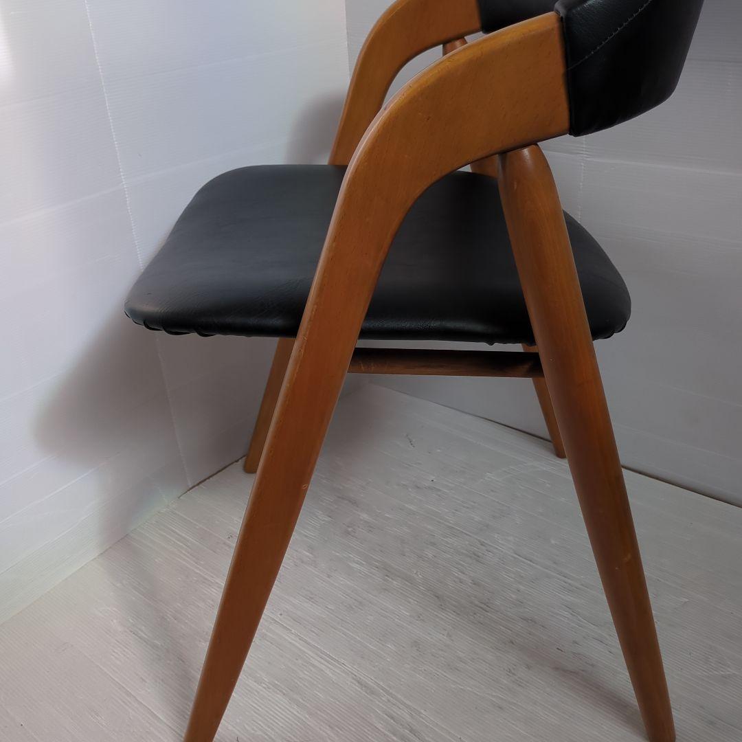 TSUJI レトロ　辻木工　ダイニングチェア