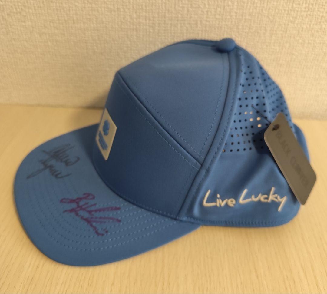 ★LPGA ジーノ・ティティクン、ブルック・ヘンダーソン直筆サイン入りキャップ