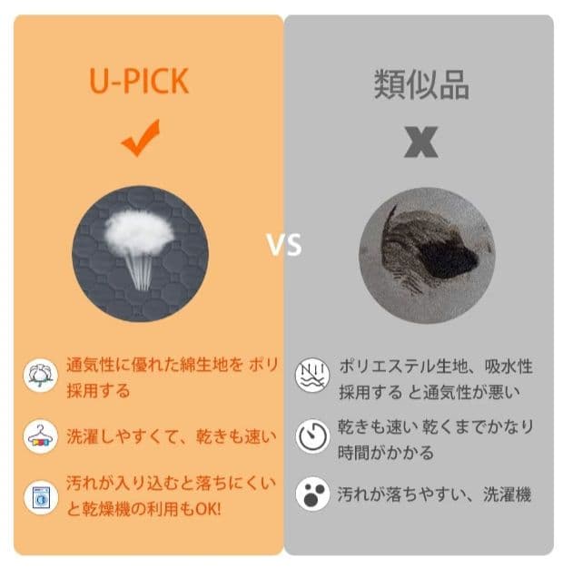 ペット用トイレマット 吸収性 100×70