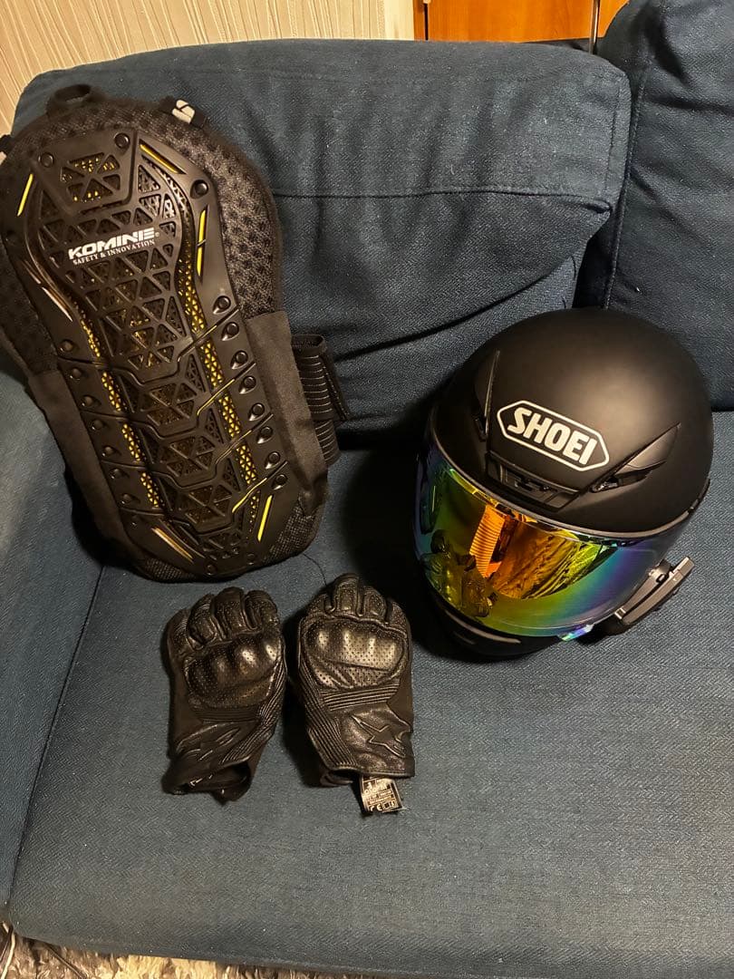 SHOEI Z7 ヘルメット マットブラック セット