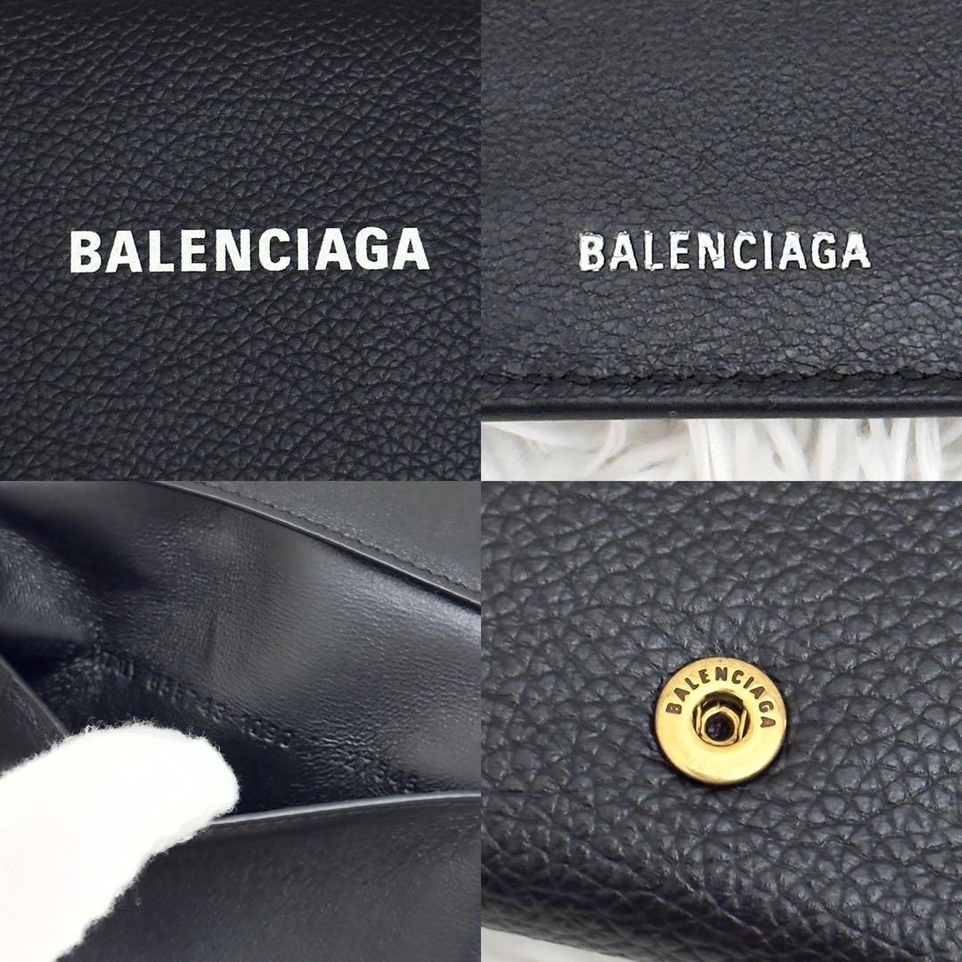 極美品⭐️BALENCIAGA バレンシアガ キャッシュ ウォレット 財布 レザー