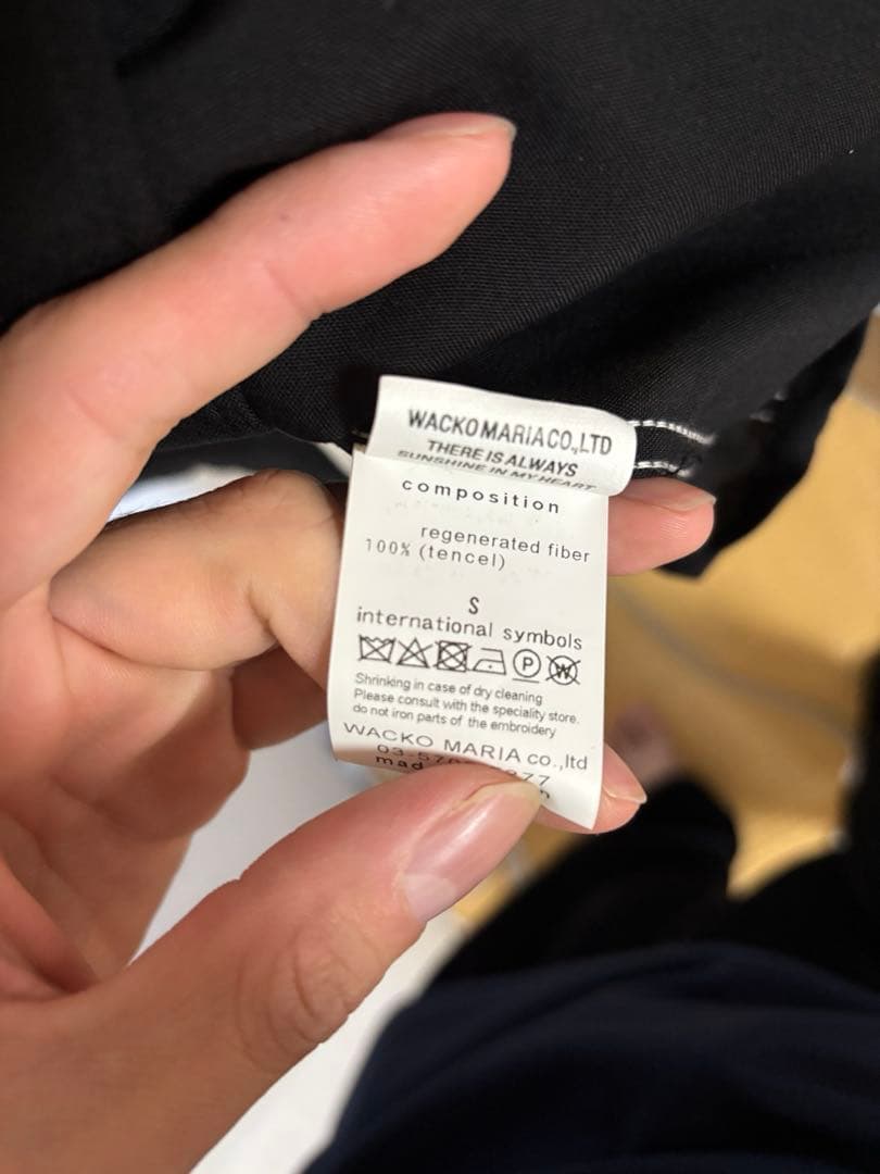 ワコマリア　50'S OPEN COLLAR SHIRT オープンカラーシャツ