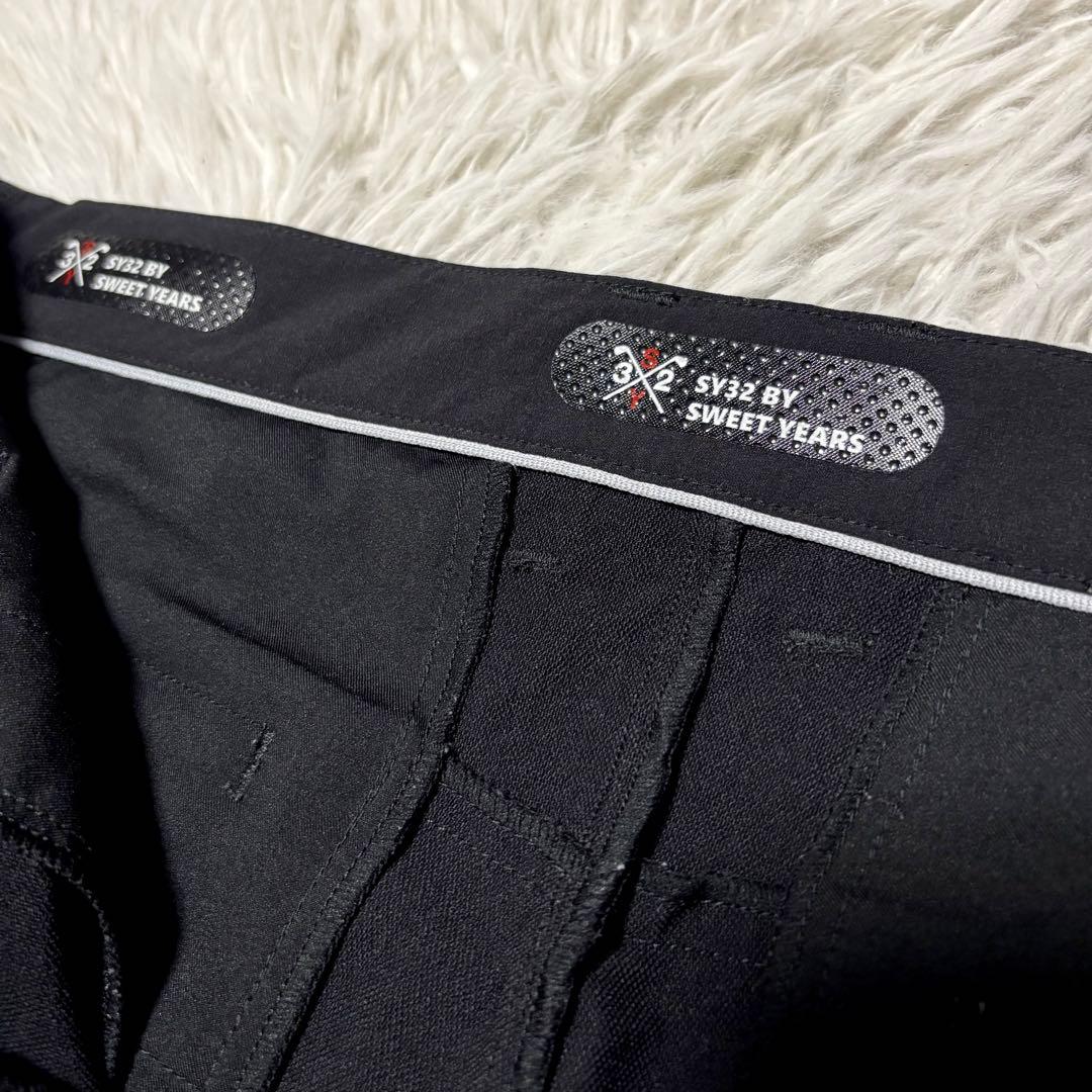 極々美品✨SY32 by SWEET YEARS ゴルフ用ストレッチパンツ　XL