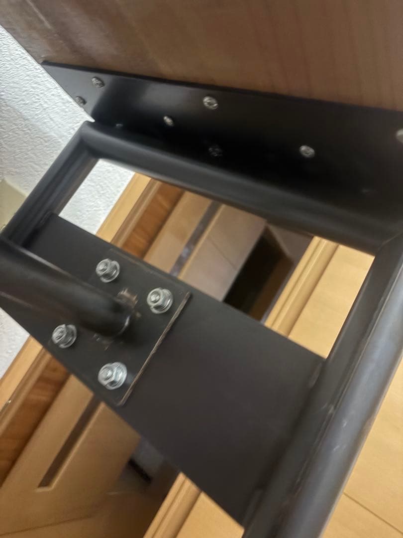 アイアン ハンガーラック アンティーク インダストリアル　シンプル　古材