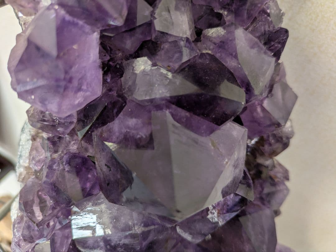 アメシストクラスター 4340g ブラジル産 紫水晶