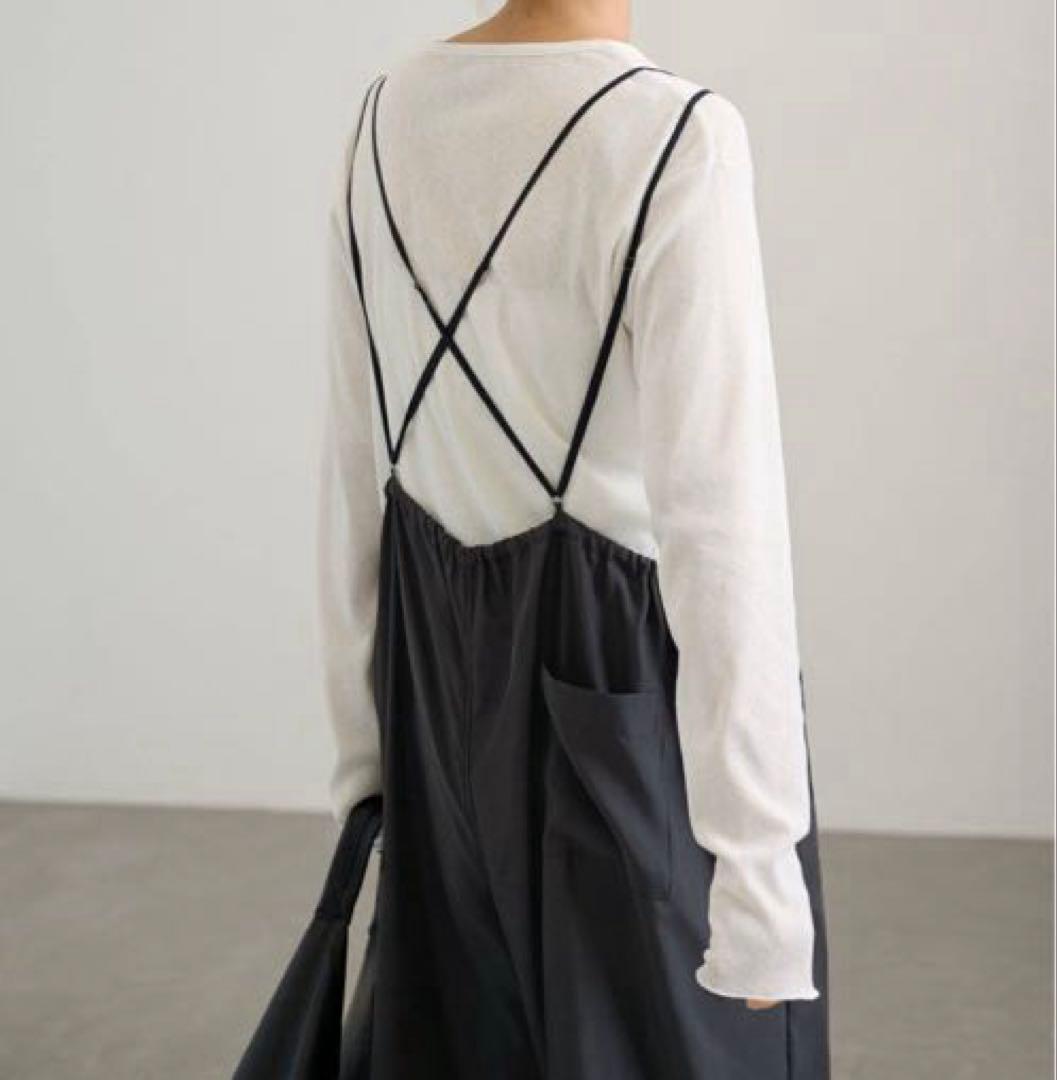 フレームワーク　キュプラツイルキャミサロペット　38