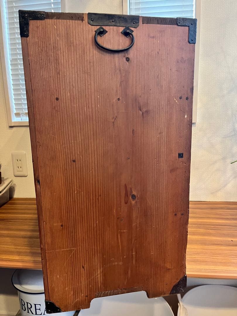 アンティーク木製箪笥　茶箪笥　時代箪笥　古民家　古道具