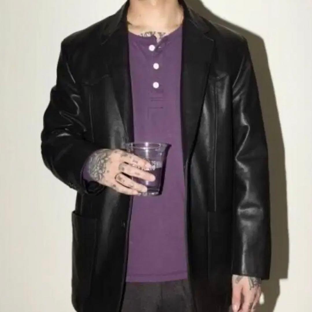 LEATHER WESTERN JACKET レザー　wacko maria