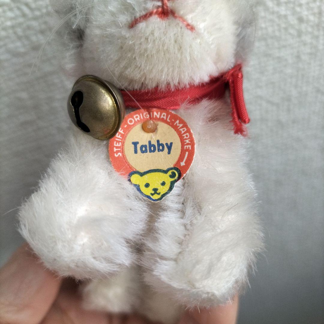 ビンテージ　シュタイフ　Tabby キャット　猫　下から２番目サイズ
