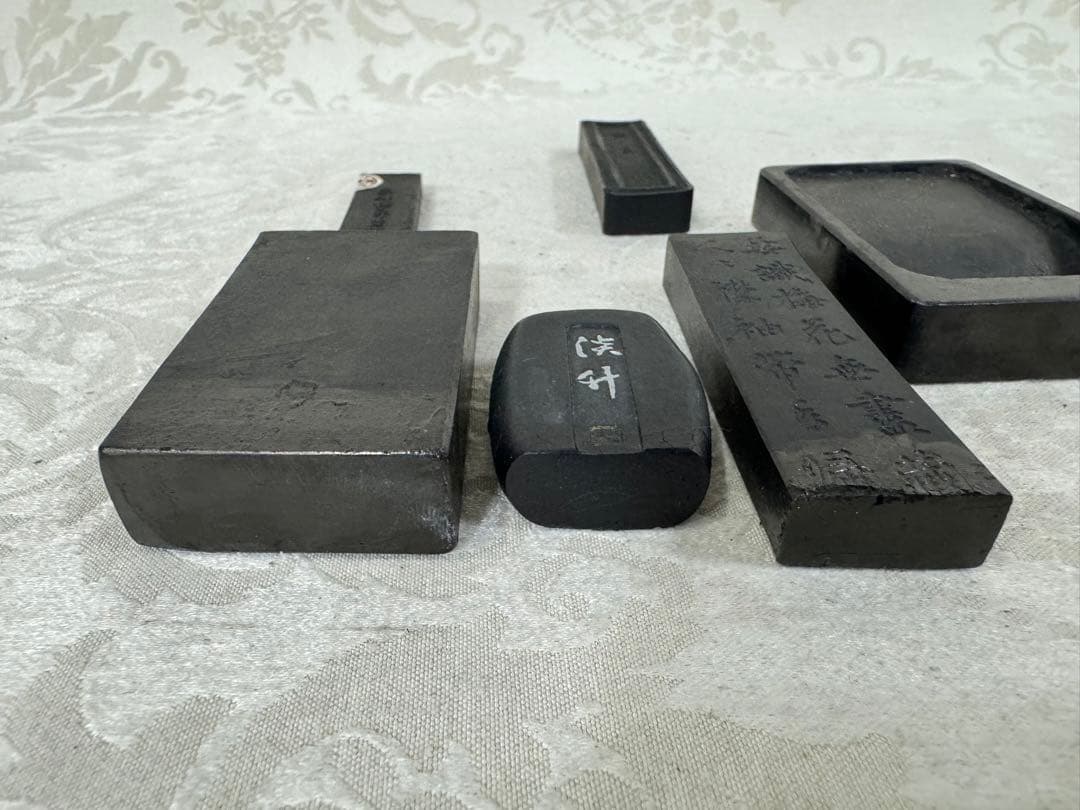 中国墨 古硯 古墨 スミ 使い掛け墨 書道 書画墨