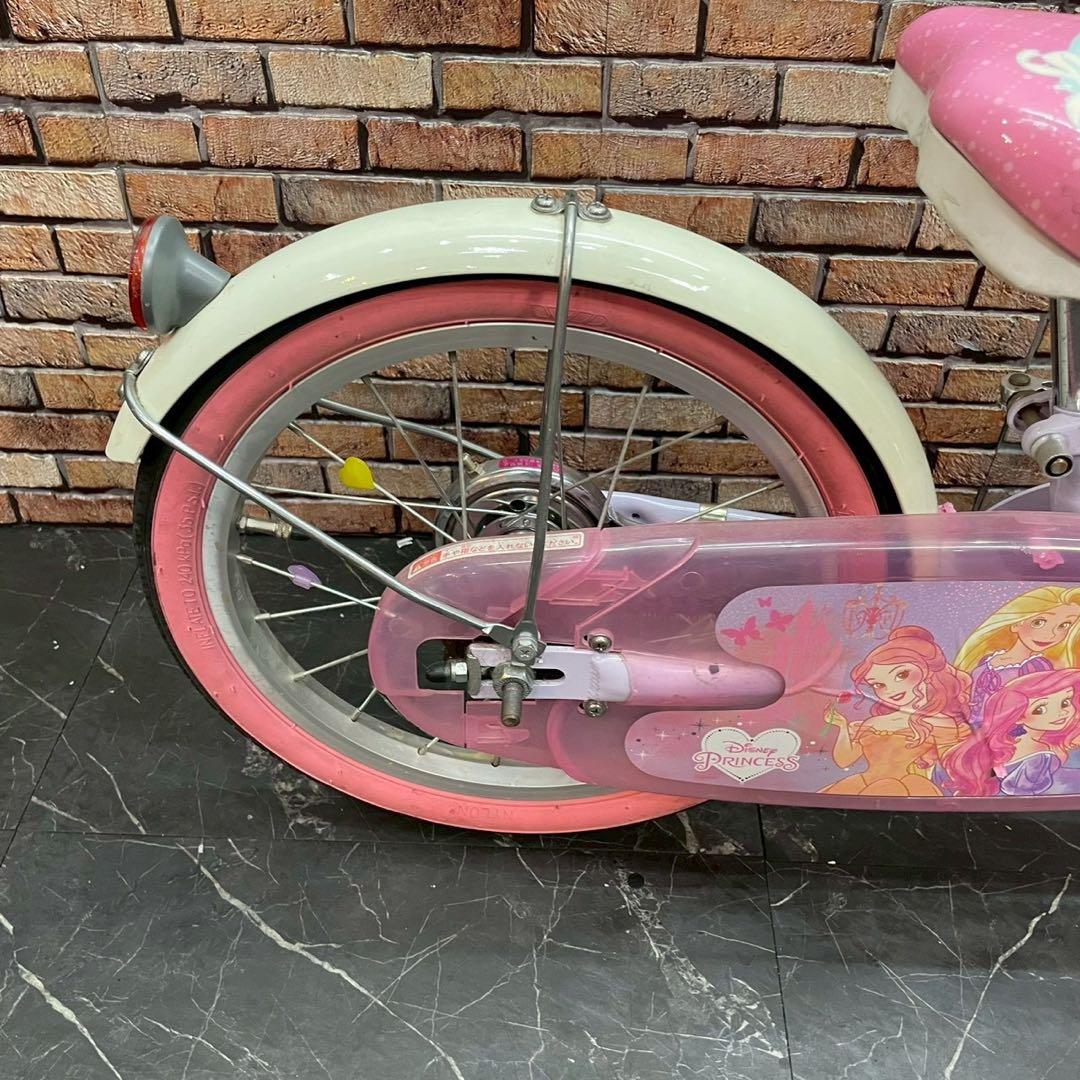 【88】子供用自転車 子供車 Disney PRINCESS ピンク16インチ