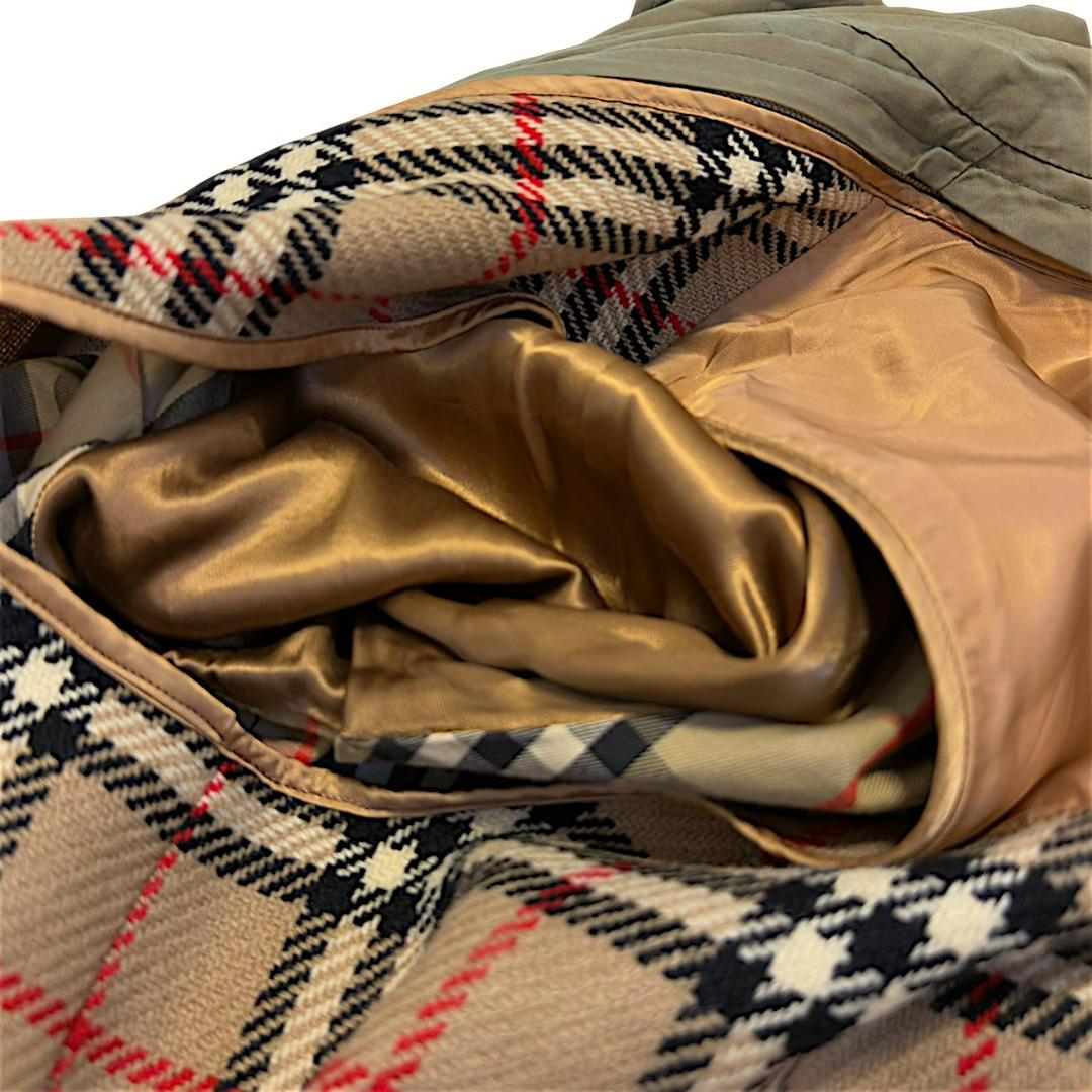 Burberry ステンカラーコート ライナー カーキ メンズ ノバチェック
