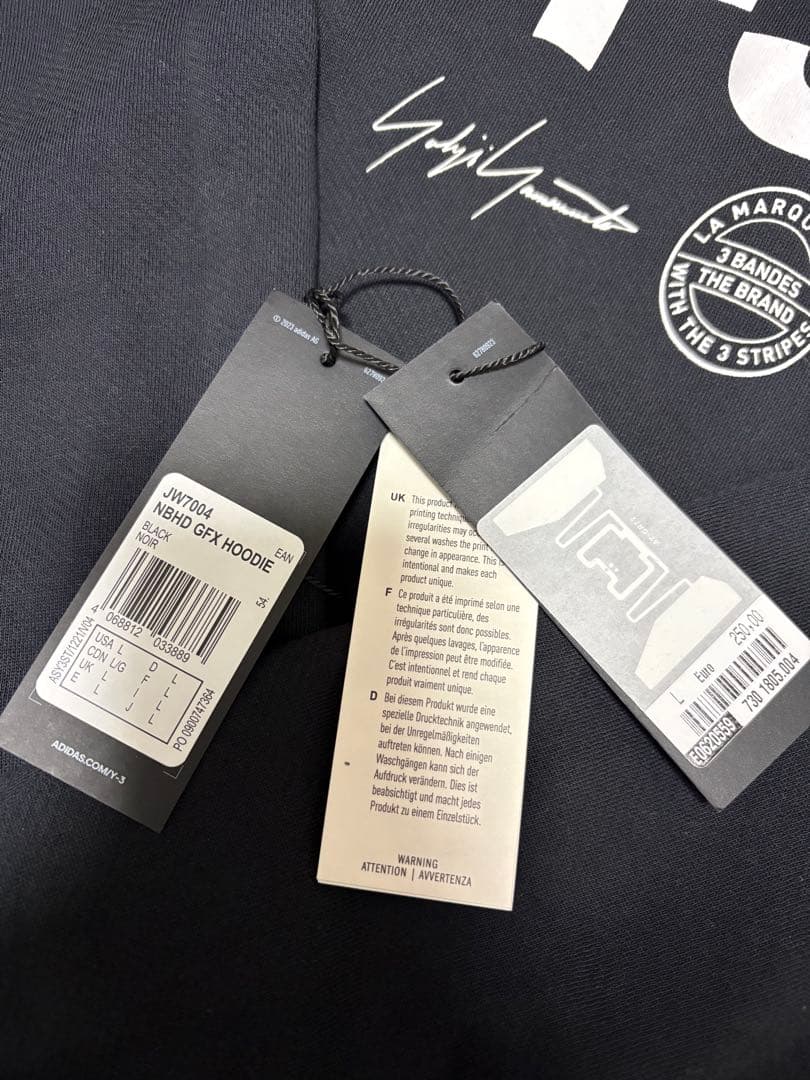 トップス Y-3 x NEIGHBORHOOD Graphic Hoodie Black