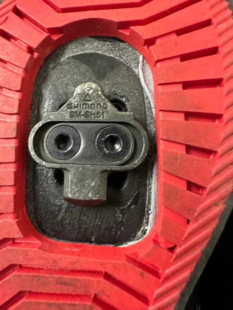 CHROME ブラック 自転車　ビンディングスニーカー　size 7