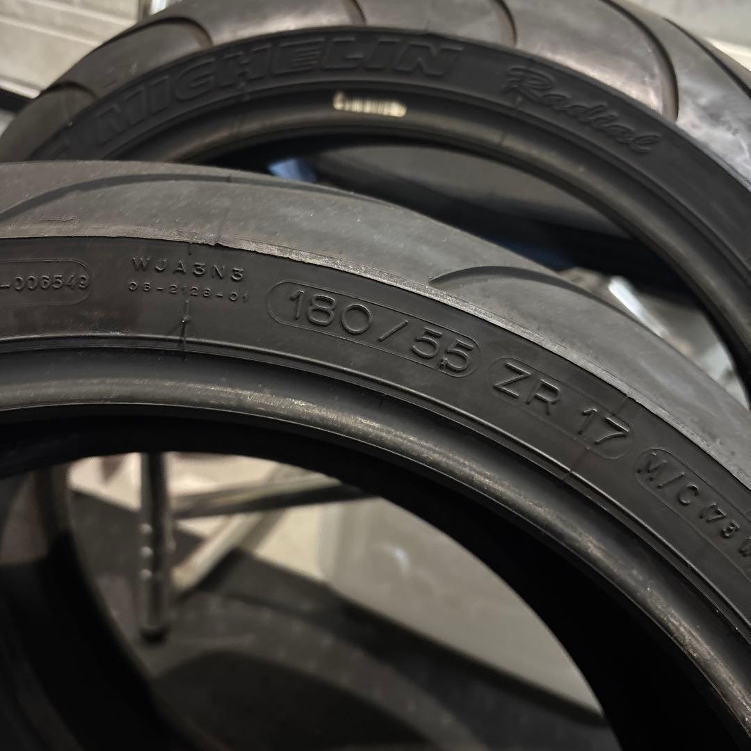 パーツ Michelin pilot Power 2CT 180/55 120/70