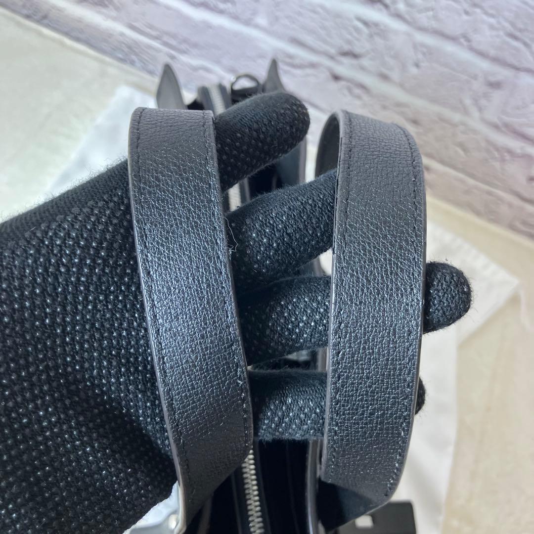 フルラ✨MAN ジョーヴェ L A4可 ３室 レザー 本革 黒 トートバッグ