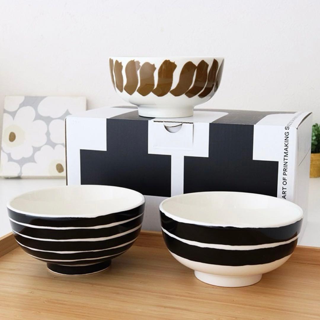 新品　マリメッコ marimekko ヒュライリュ Hyraily ボウル　3つ