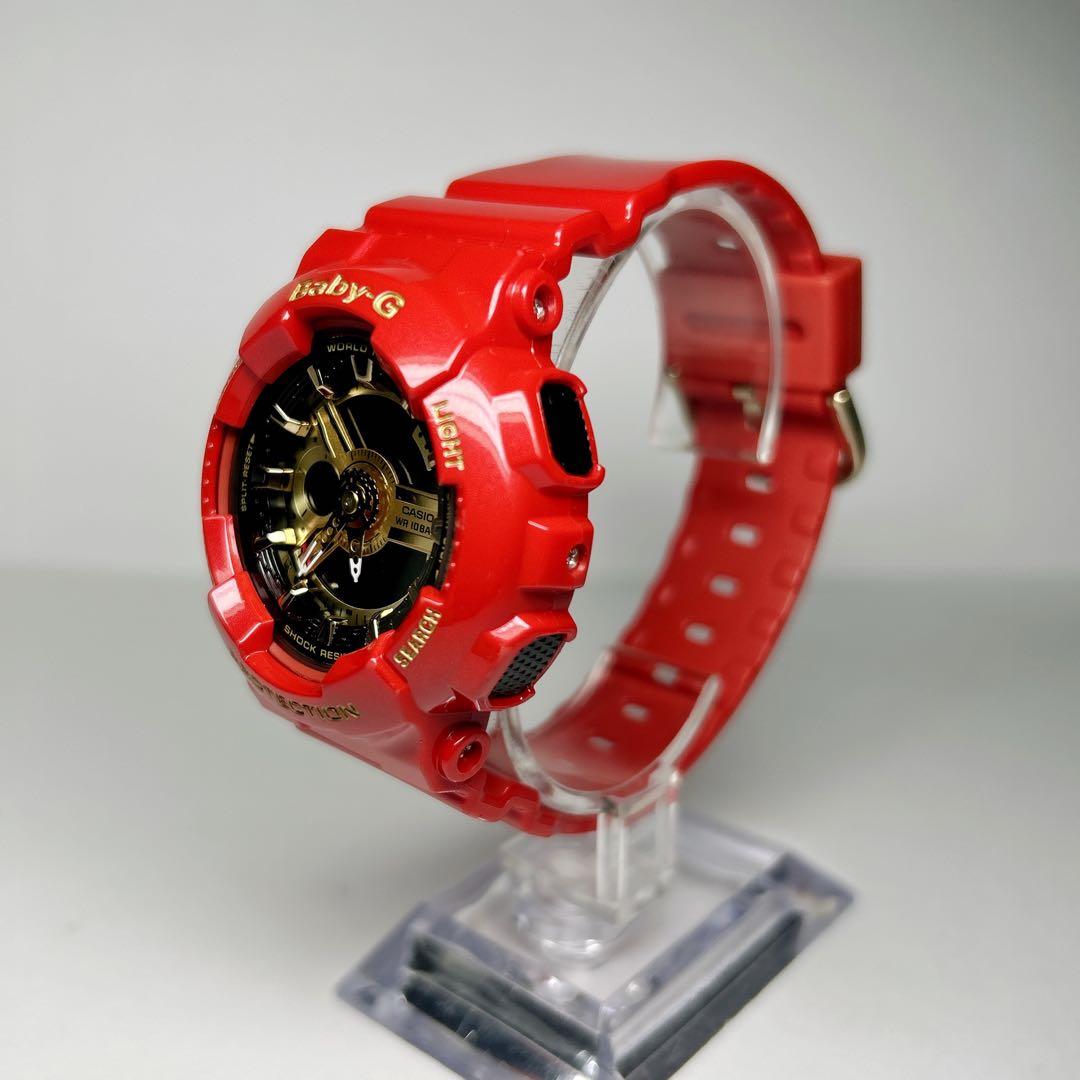 CASIO G-SHOCK BABY-G❤️【超美品】❤️レッド&ゴールドモデル❤️