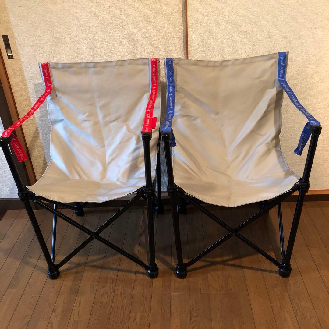  peak スノーピークチェア (LV-151) 2脚セット 廃盤品