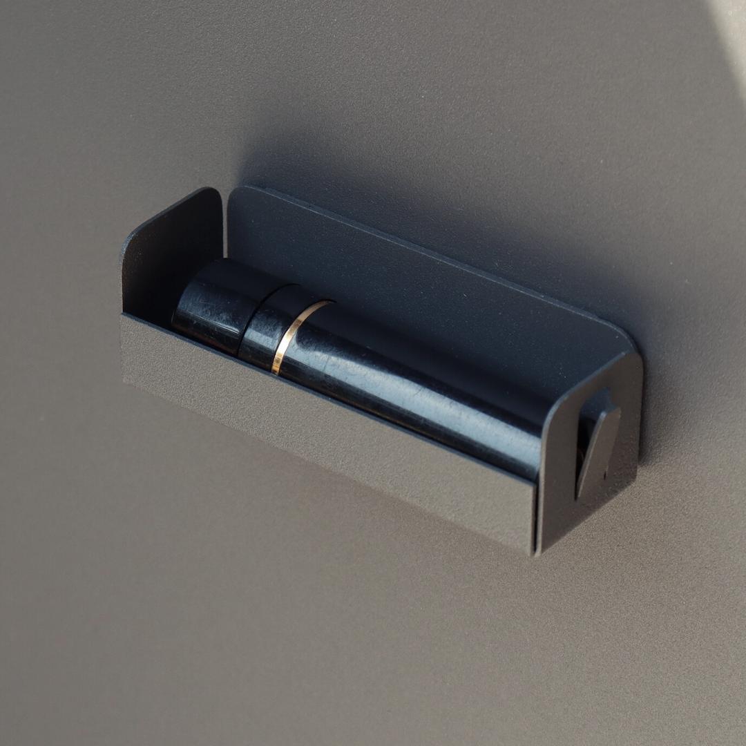 MJ PT GEL　宅配ボックス　グレー　プッシュ錠　プッシュ式