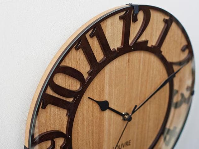 インターフォルム Musee ミュゼ ウォールクロック 壁掛け時計 電波時計