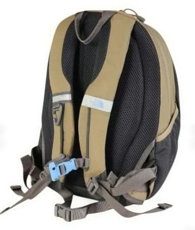 15L ノースフェイス　キッズ リュック　スモールデイ　ホイッスル　カーキ　安全