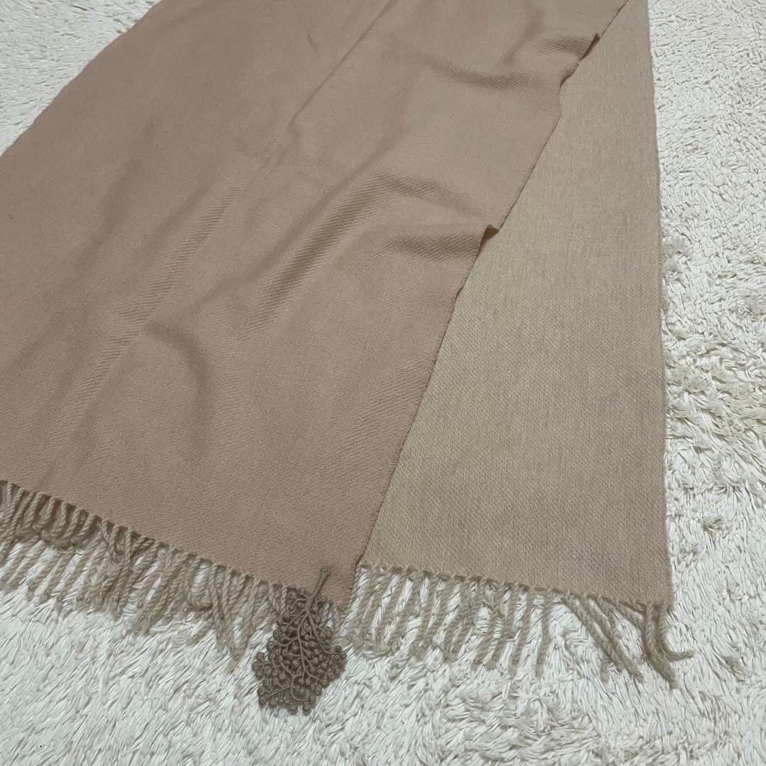 極美品♡ mina perhonenミナペルホネン ストール カシミヤ 100