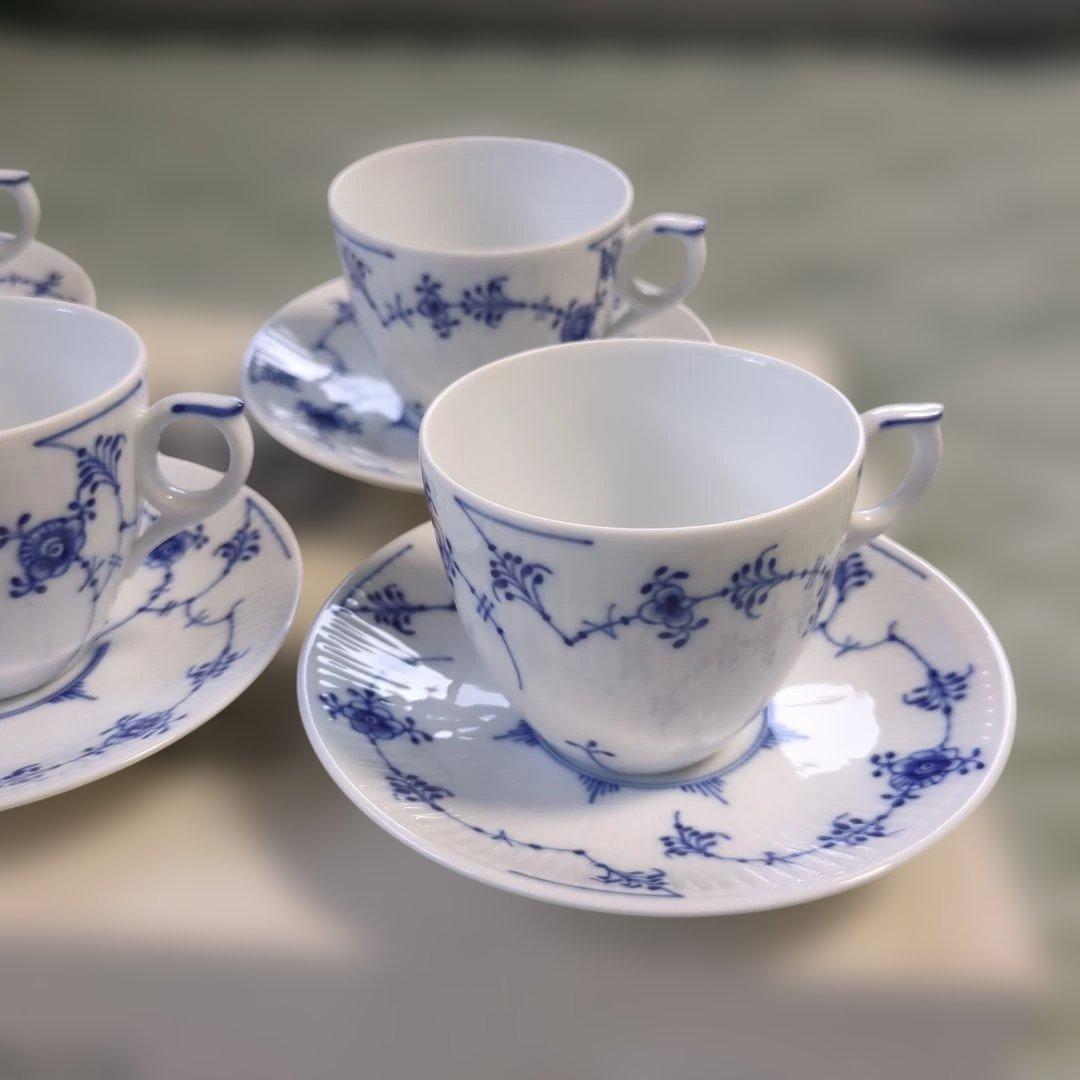 ★ロイヤルコペンハーゲン　カップ＆ソーサー5客セット★未使用★自宅保管品