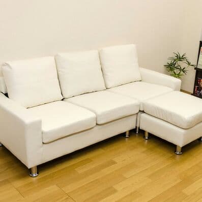 送料無♥105800円→38000円！アウトレットセール☆三人掛けカウチソファー