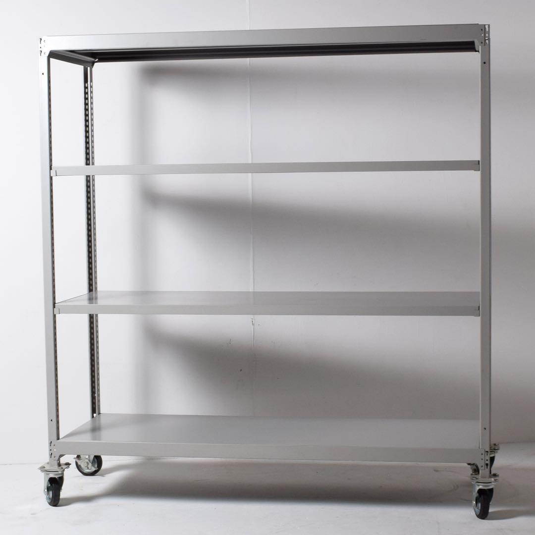 大型スチールラック10台