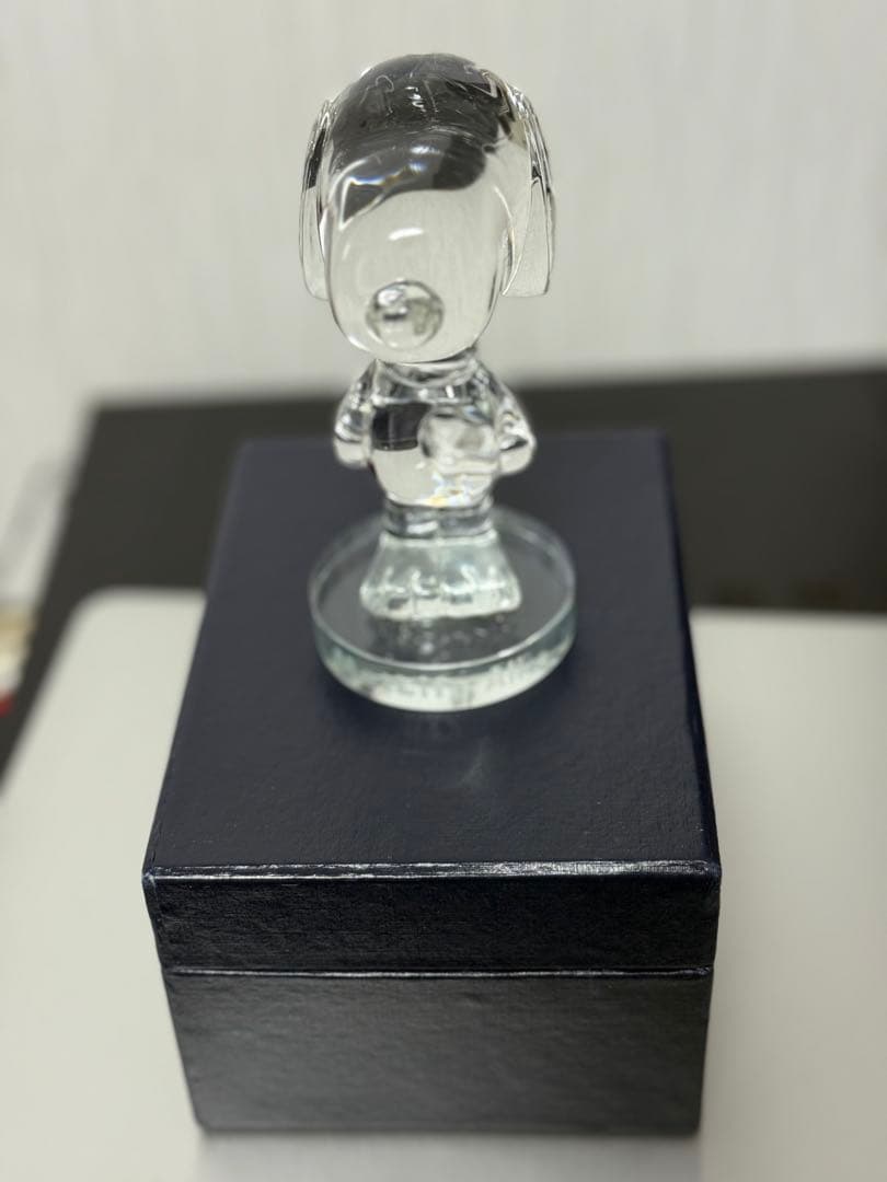 スヌーピー クリスタル 置物 非売品