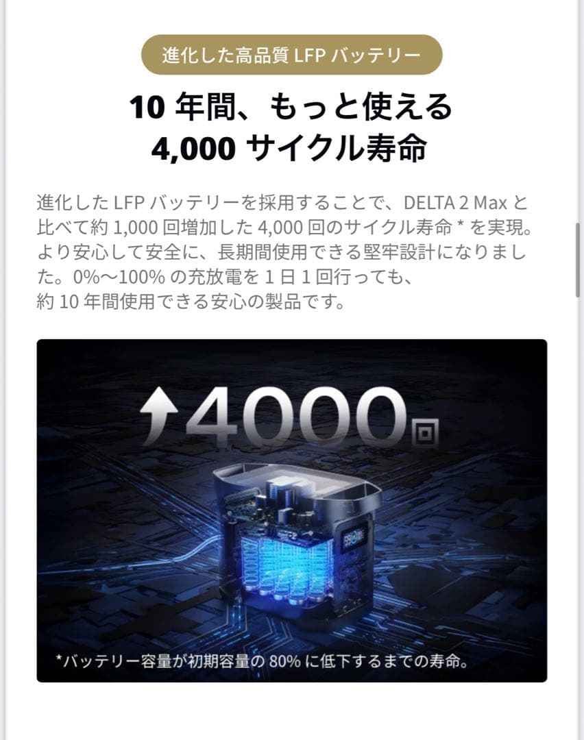 【新製品】EcoFlow Delta2 Max S 2,000Wh 【美品】