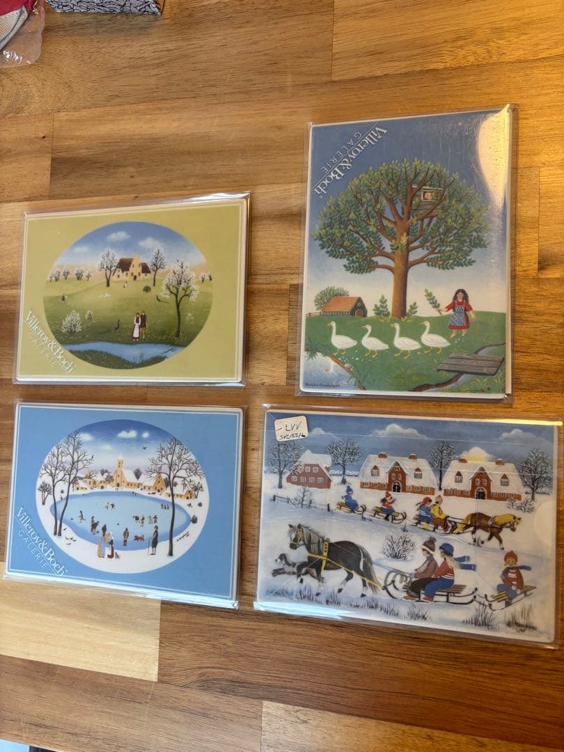 Willow Creek Gallery タイル　4枚　ビレロイアンドボッホ　馬