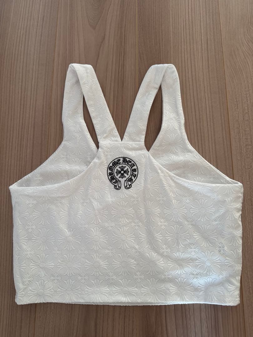 クロムハーツ CHプラスバックホースシュープリントリブタンクトップ