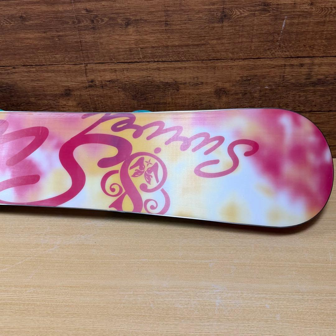 美品　SWIVELスウィベル　レディース　スノーボード4点　142cm かわいい