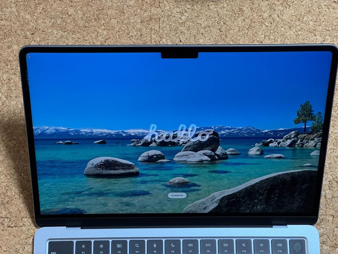 【中古】Macbook Air M4 13インチ 32GB 2TB スカイブルー
