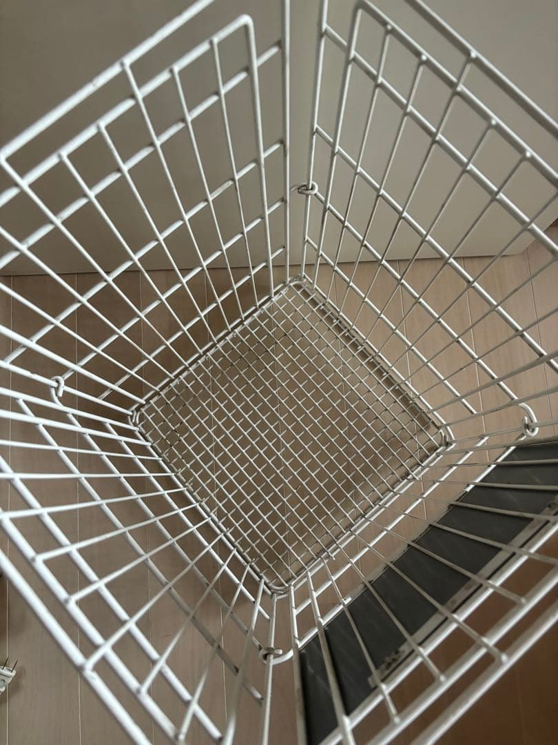 ビンテージ！チェリオ　ワイヤー　ゴミ箱