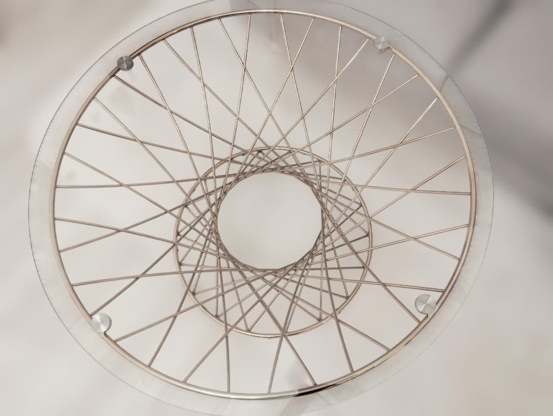 （2/10yafoo）フランフラン マーリア テーブル （φ800）