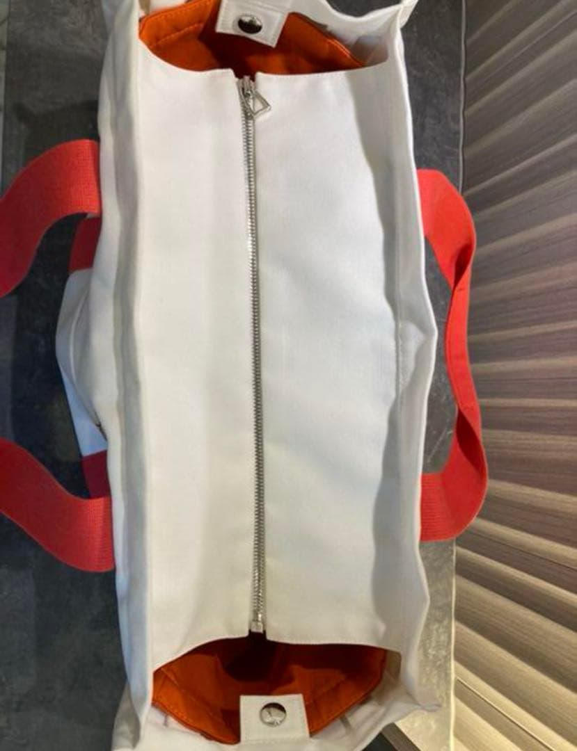 HERMES ホワイト マザーズバッグ