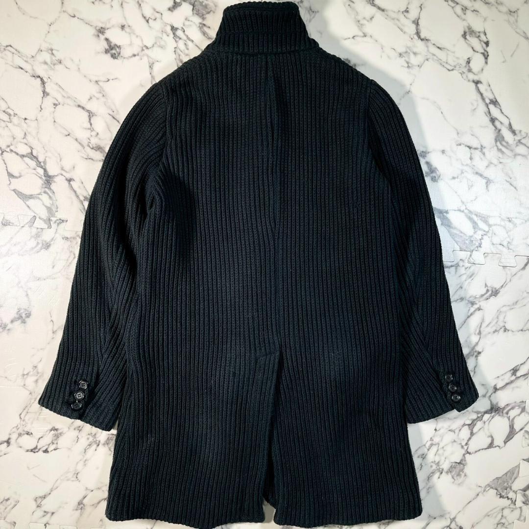 ✨定価12.9万✨UNDERCOVER ニット チェスターコート 2/M 黒