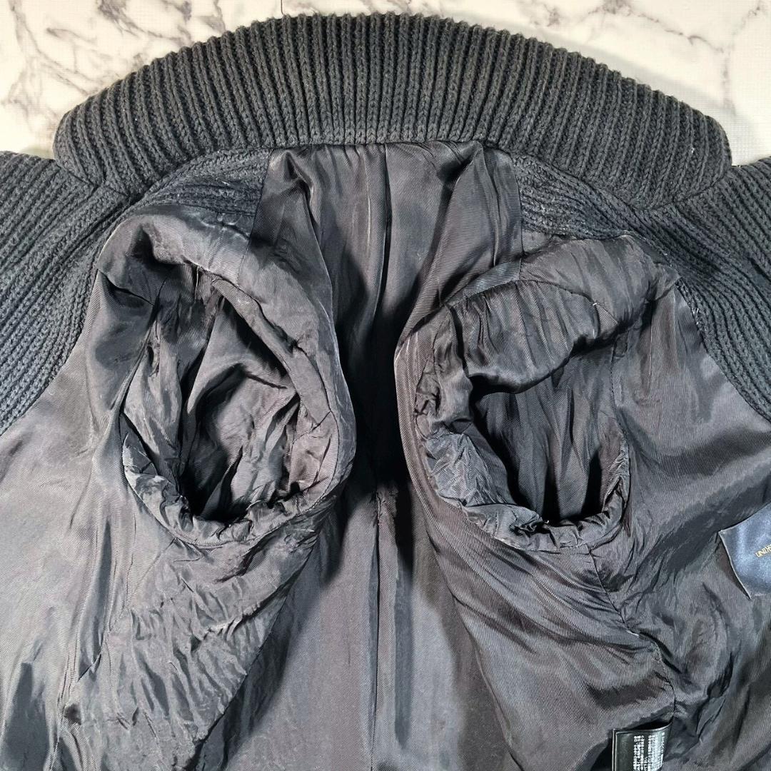 ✨定価12.9万✨UNDERCOVER ニット チェスターコート 2/M 黒