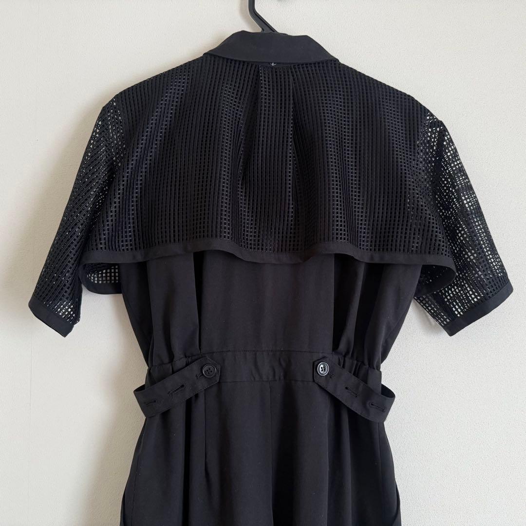 PAMEO POSE メッシュボレロオールインワン