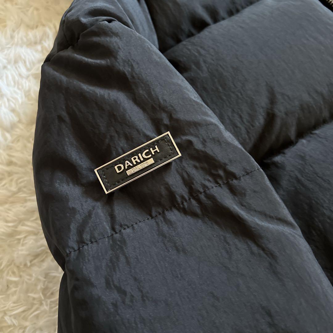 【Darich 】クロップドパフダウンジャケット　ブラック