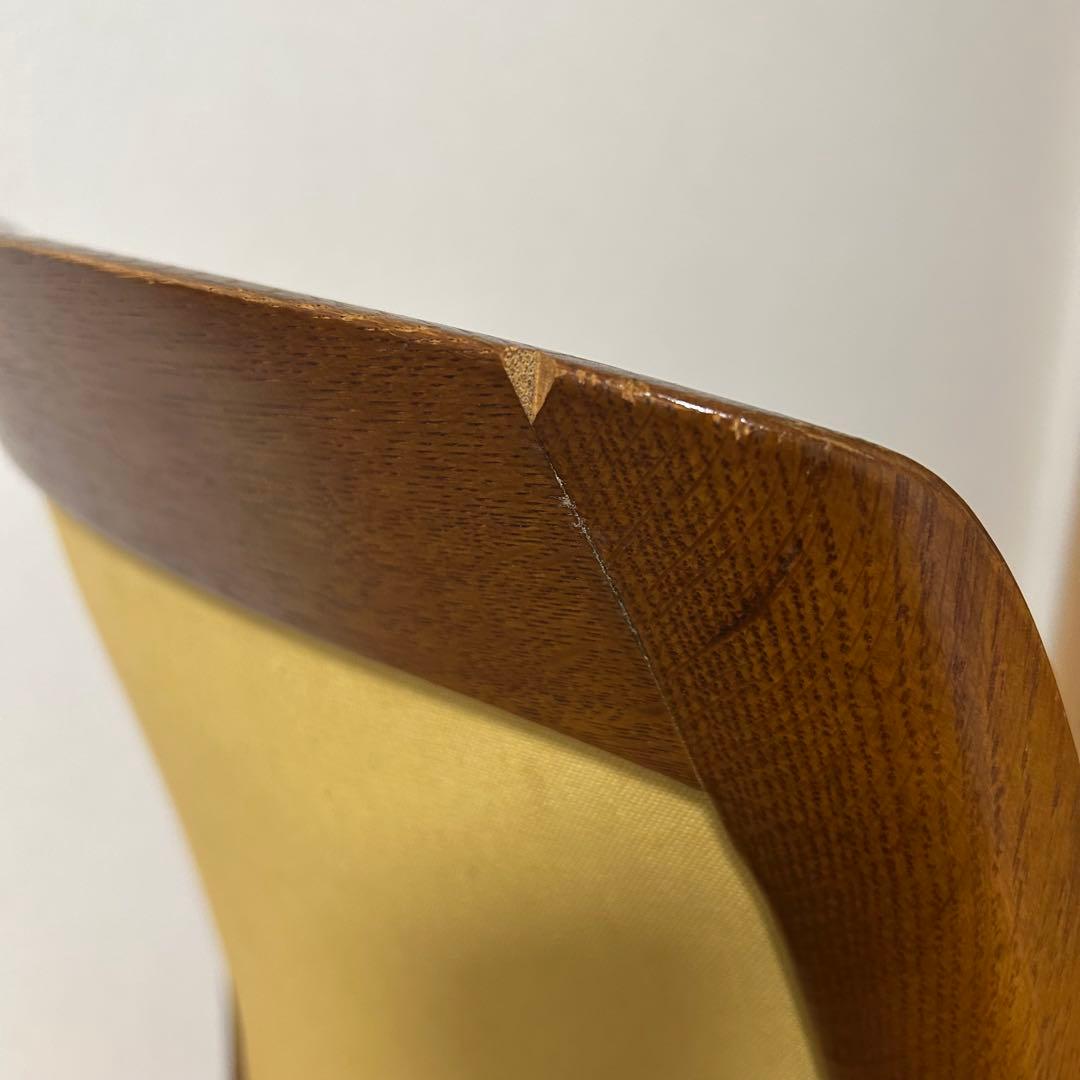 希少色 飛騨高山 SHIRAKAWA シラカワ ダイニングチェア 肘置き付き