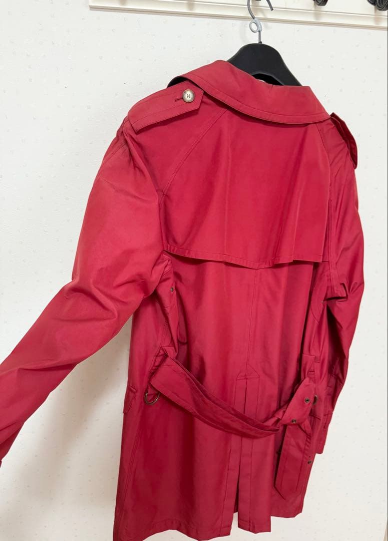 freeさん専用　Burberry レッド トレンチコート