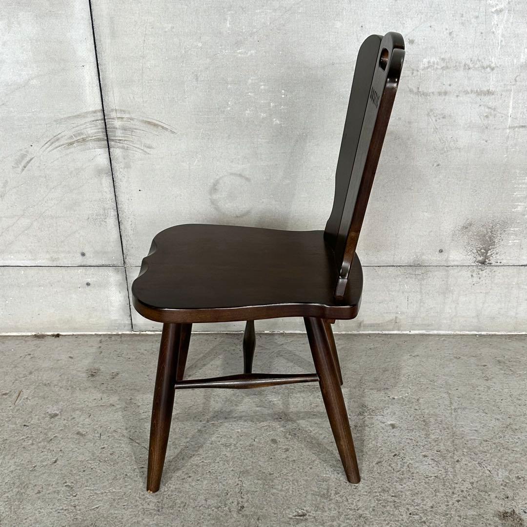 ✦karimoku✦ カリモク RUSTIC チェア／ニング 椅子／昭和レトロ①