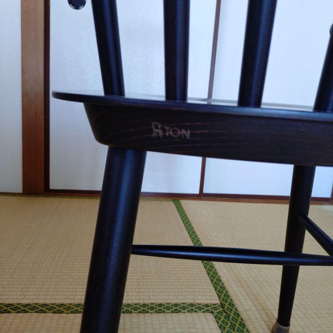 TON ダークブラウン　ウィンザーチェア　木製　椅子　②