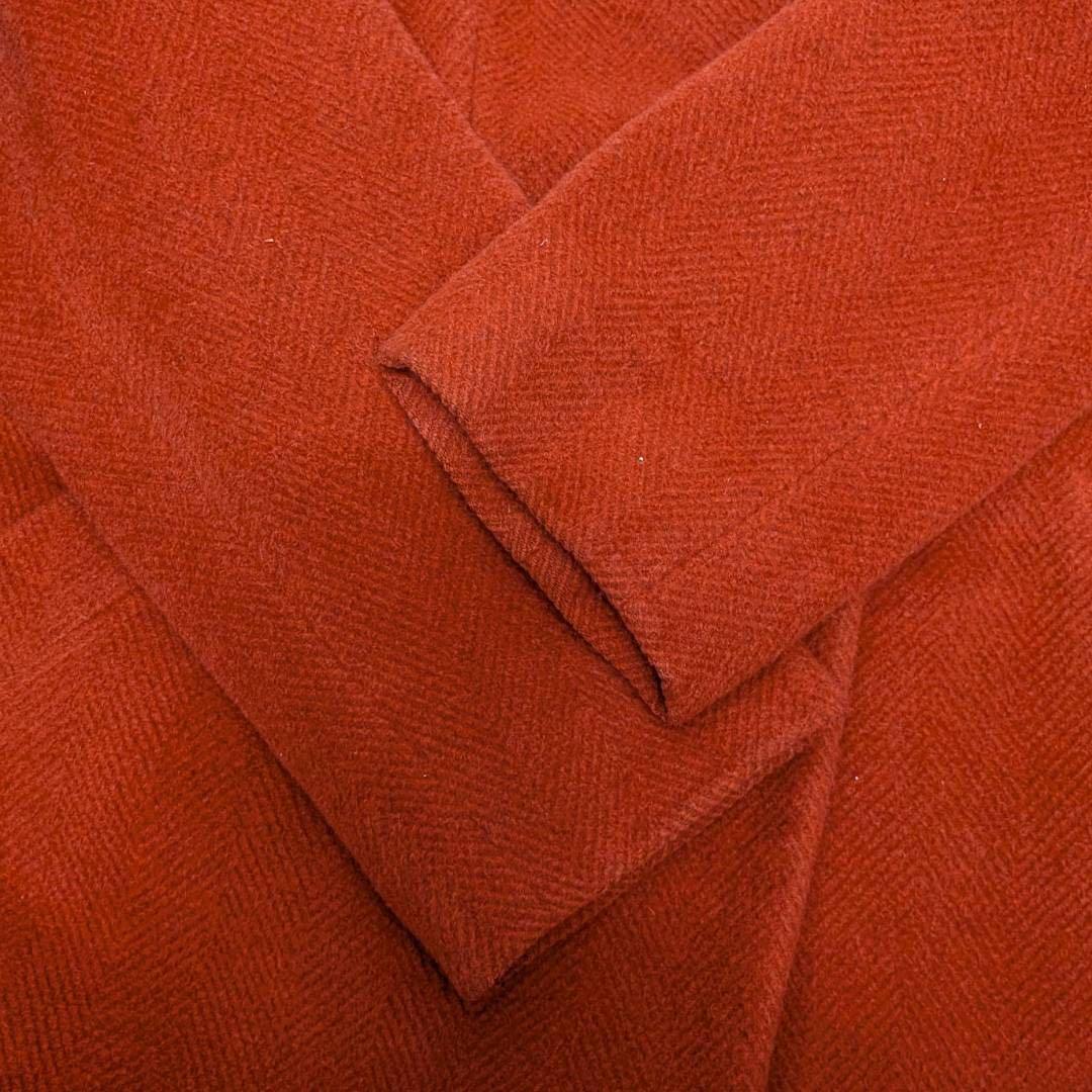 美品 Christian Dior チェスターコート ウール アンゴラ チンチラ