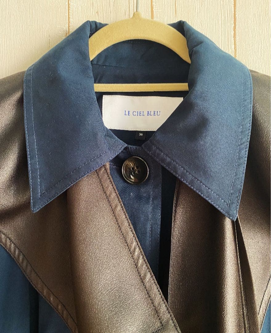 【極美品】LE CIEL BLEU ルシェルブルートレンチコート