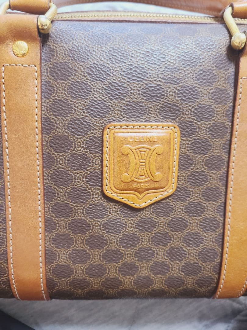 バッグ ミニボストン マカダム柄